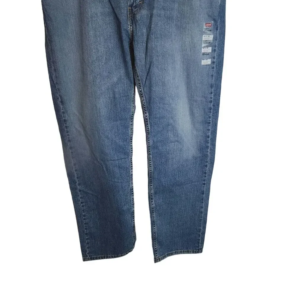 Levis 505 Regular Medium Wash Jeans, 40x32, NWT